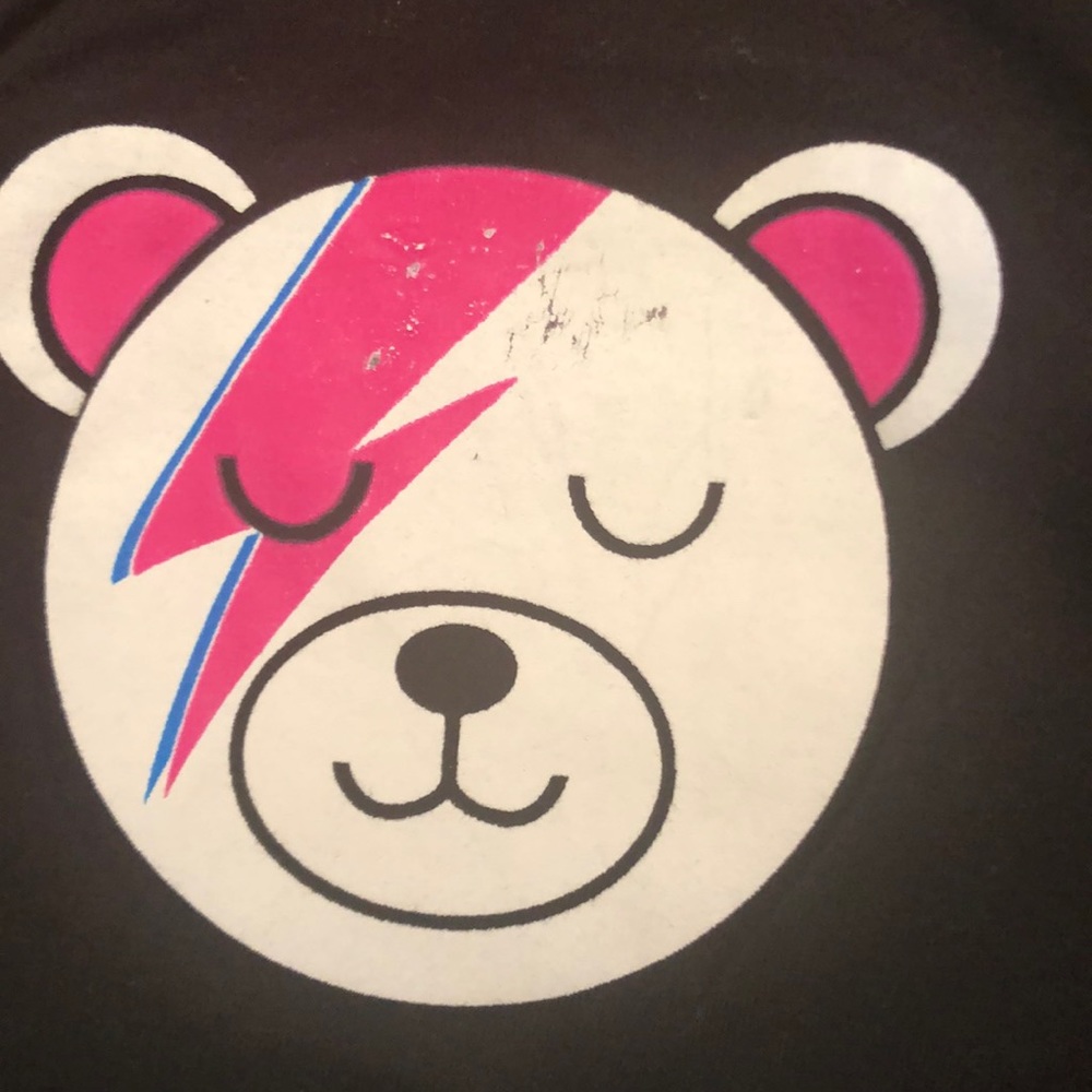 🔥3/$15 David Bowie Bear Onesie - Picture 2 of 2